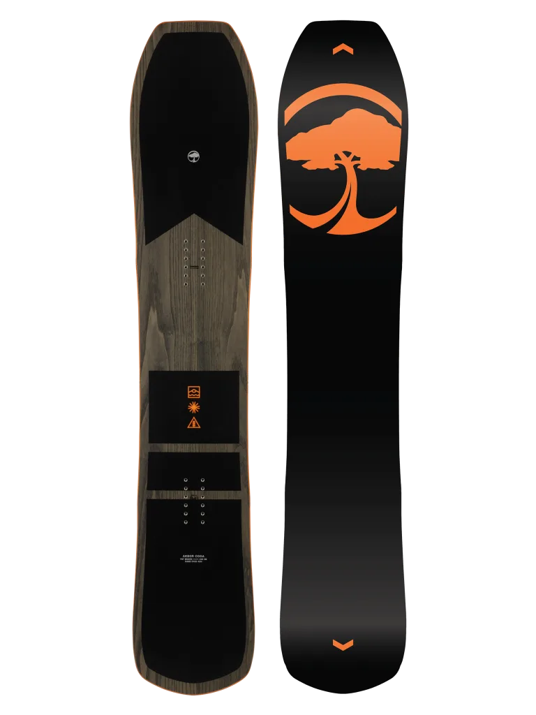 Arbor Coda Camber 2026: powder-freeride модель