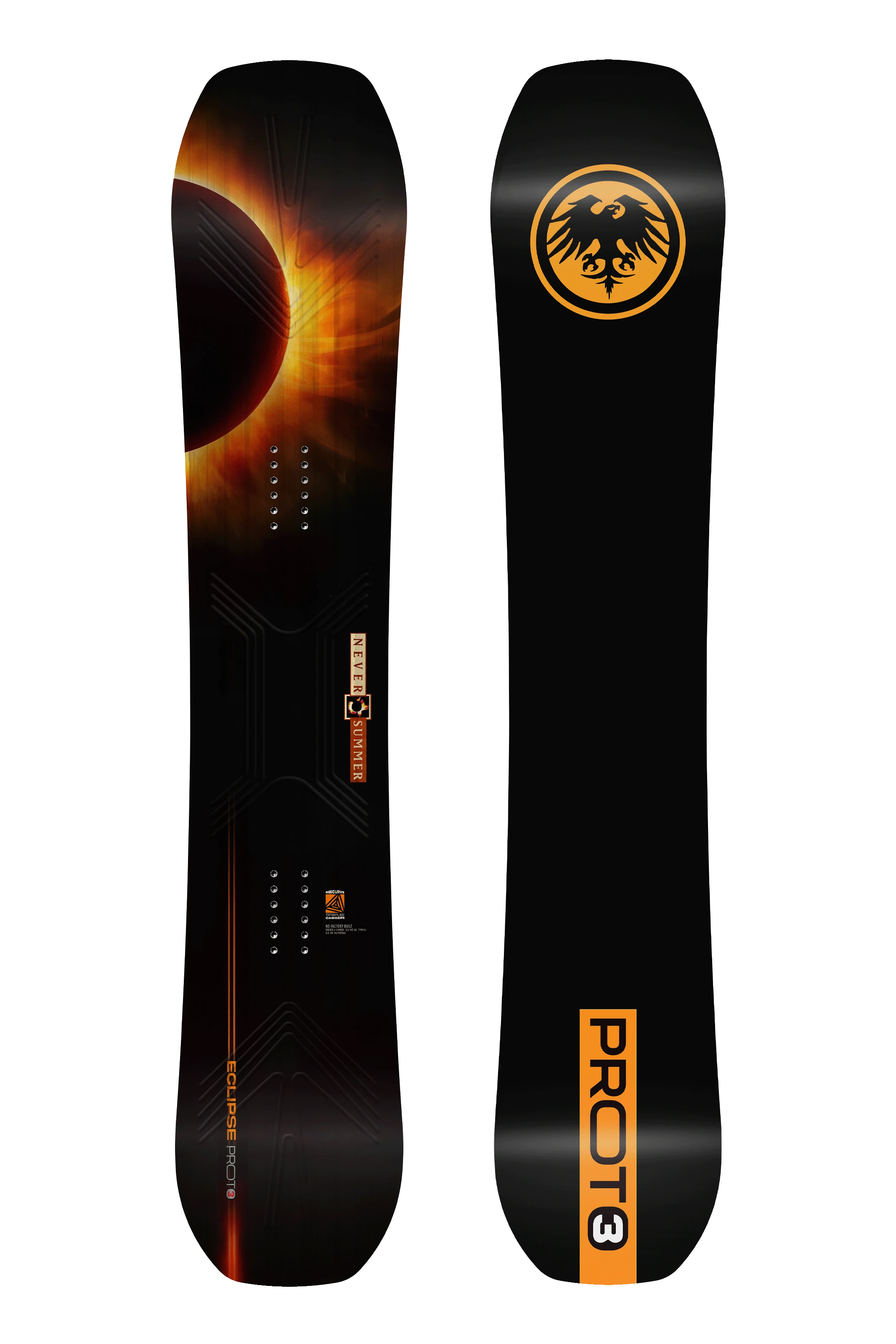 Сноуборд Never Summer Proto T3 Eclipse 2026: обзор