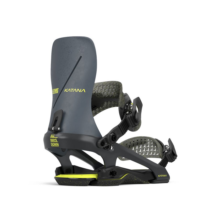 Крепления Rome Katana 2026: средние strap-in для all-mountain