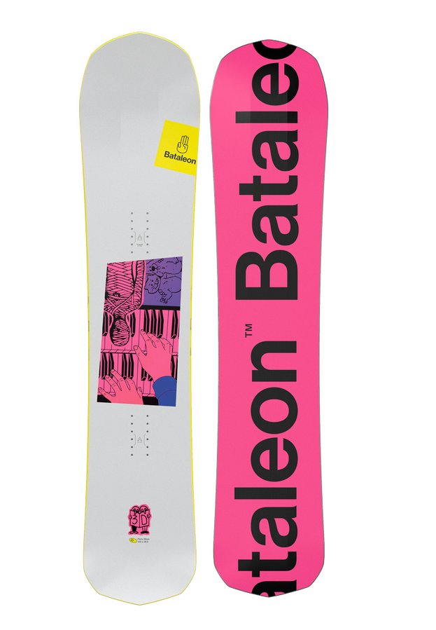 Сноуборд Bataleon Party Wave 2025: powder-серфер с 3BT