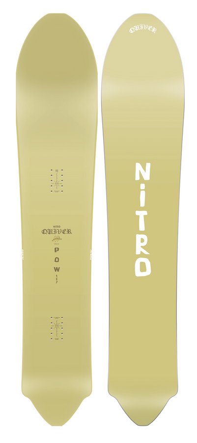 Сноуборд Nitro POW 2025: характер, форма и для кого он