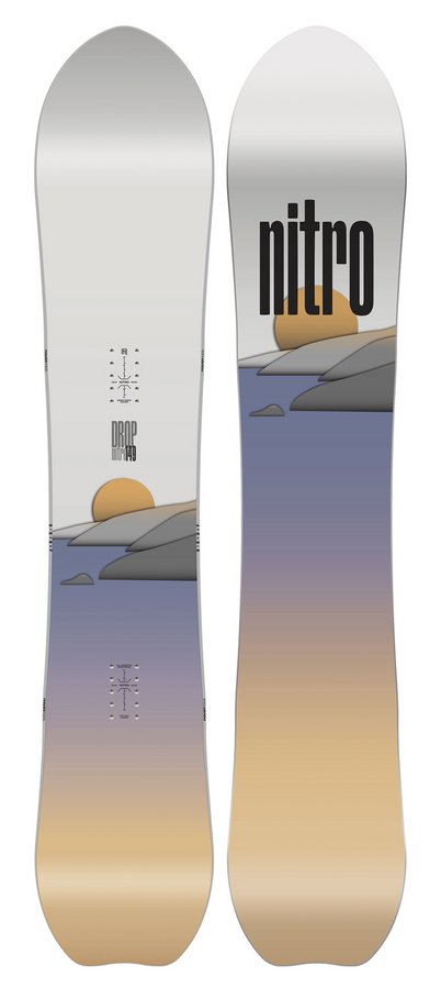 Nitro DROP 2025: женский сноуборд для парка и фристайла