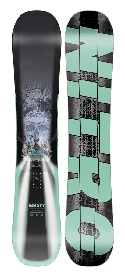 Сноуборд Nitro BEAUTY 2025 - женский all-mountain под прогресс