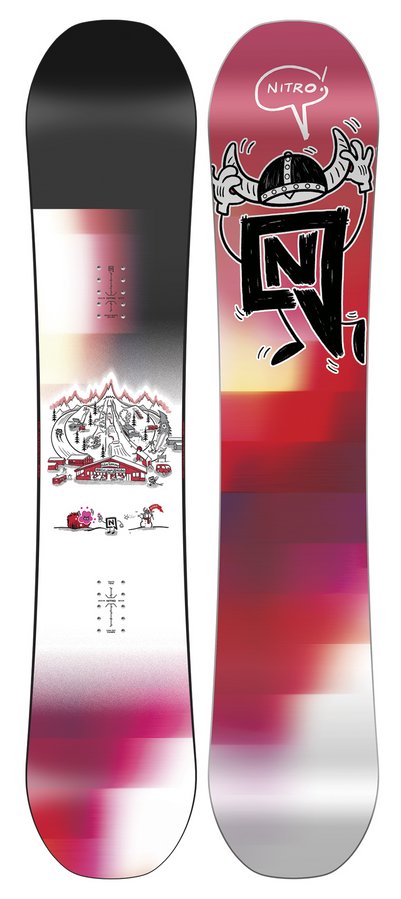 Сноуборд Nitro FUTURE TEAM PRO MK 2025: разбор юниорской фристайл-доски