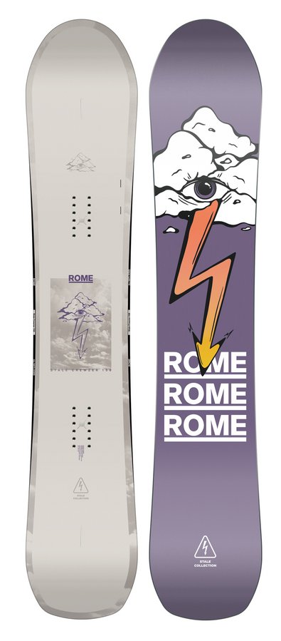 Сноуборд Rome STALE CREWZER WIDE 2025: обзор широкой парковой доски