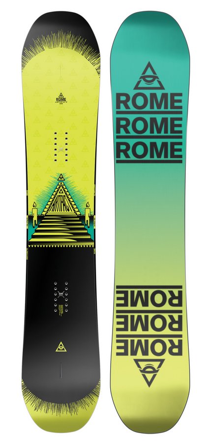 Rome SDS Artifact Wide 2025: фристайл-доска для широкой стопы