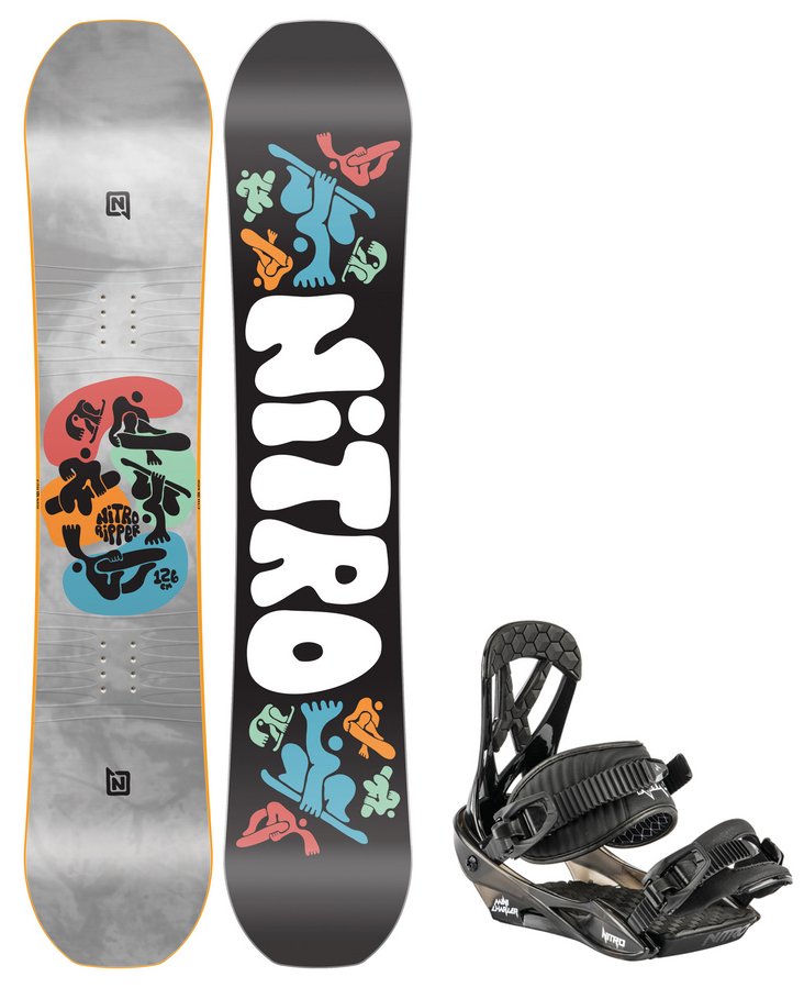 Детский комплект Nitro Ripper Kids + крепления Charger Mini