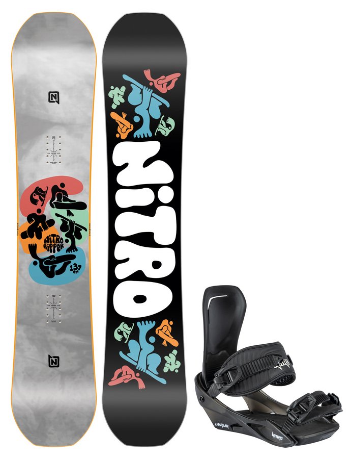 Комплект Nitro Ripper Youth + Charger 2025: первая доска для ребёнка