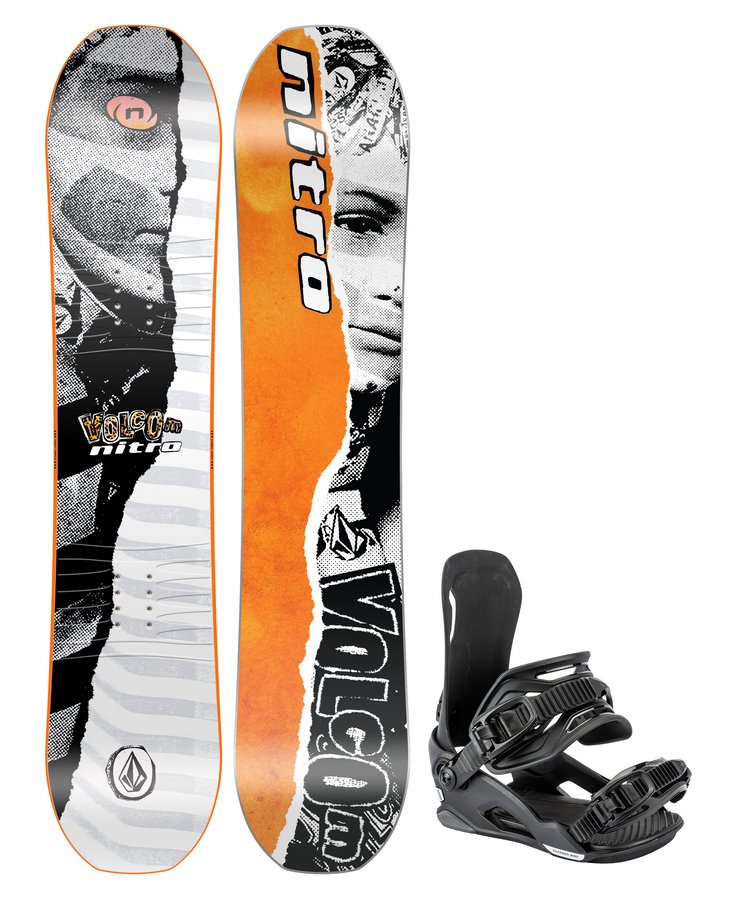 Сноуборд Nitro Ripper Kids x Volcom + Charger Mini 2026