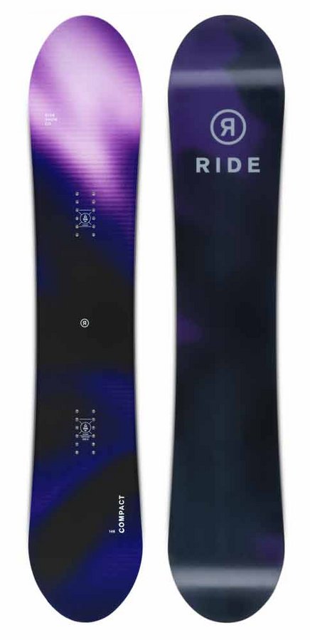 Сноуборд Ride Compact 2026: женский олл-маунтин на рокере