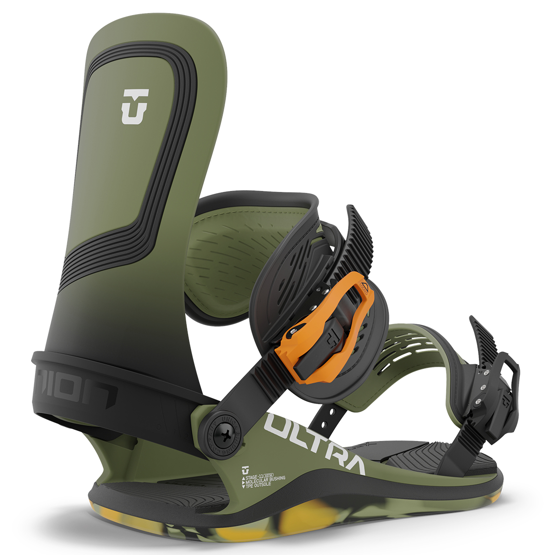 Мужские крепления Union Ultra Men Army Green 2024