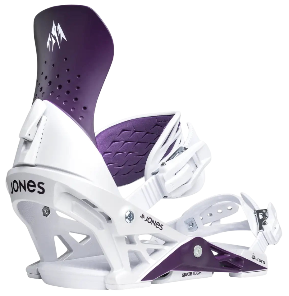Женские крепления Jones Aurora Deep Purple/White