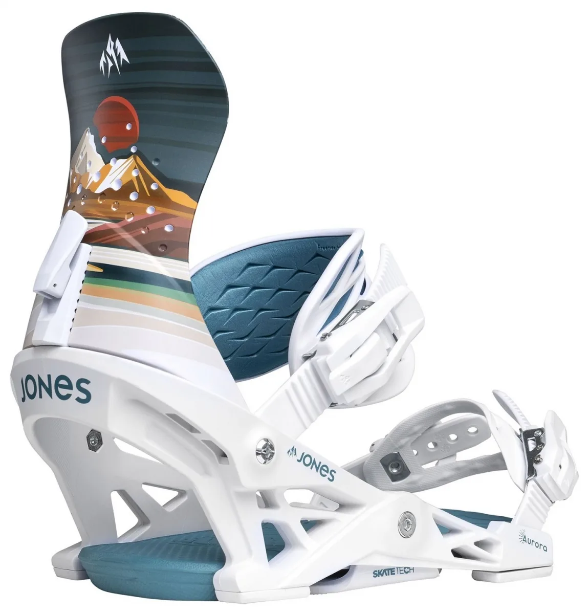 Женские крепления Jones Aurora Annie Brace Deep Purple/White