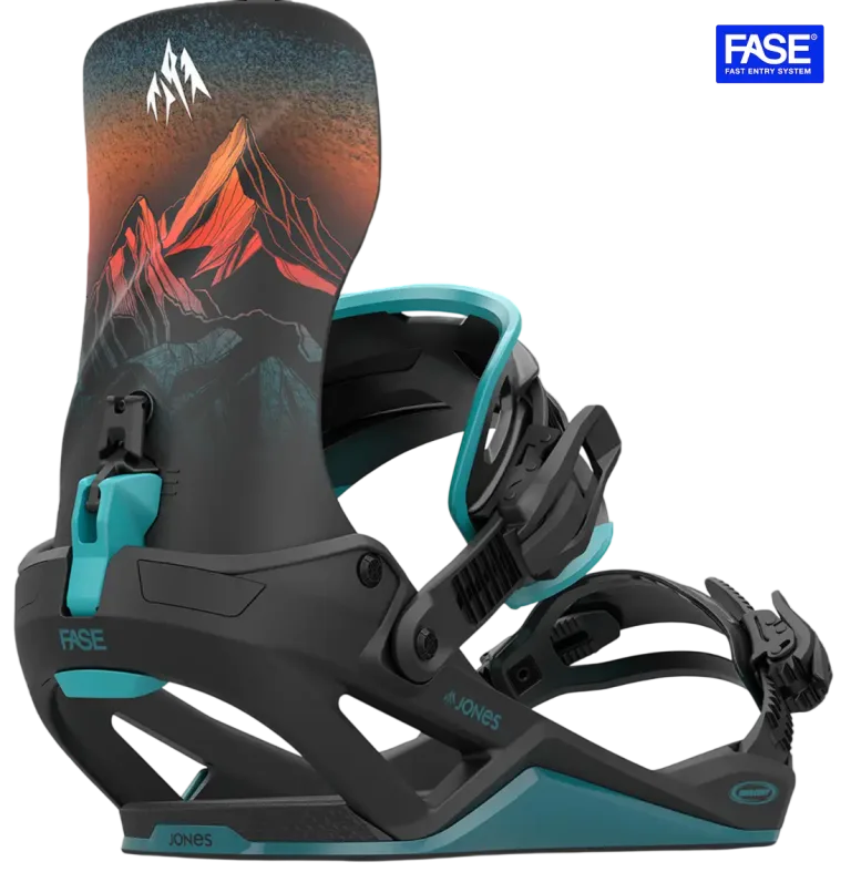 Крепления Jones Mercury FASE Blue Art