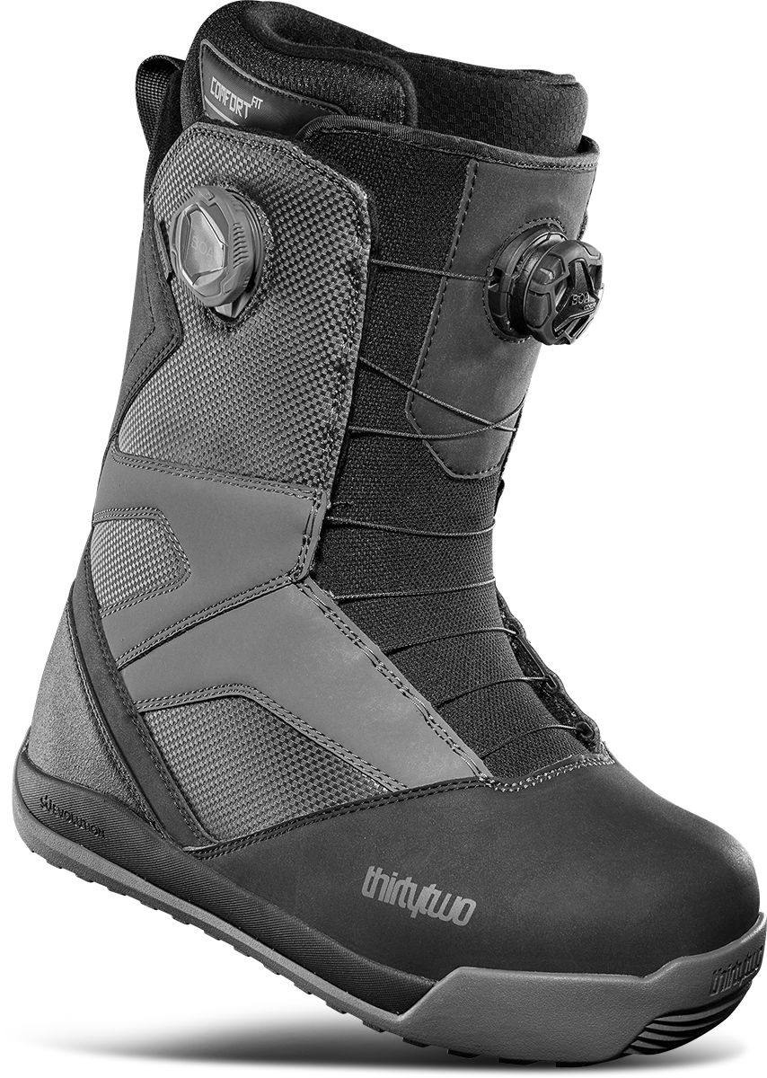Ботинки ThirtyTwo STW Double BOA Black/Charcoal мужские 24/25