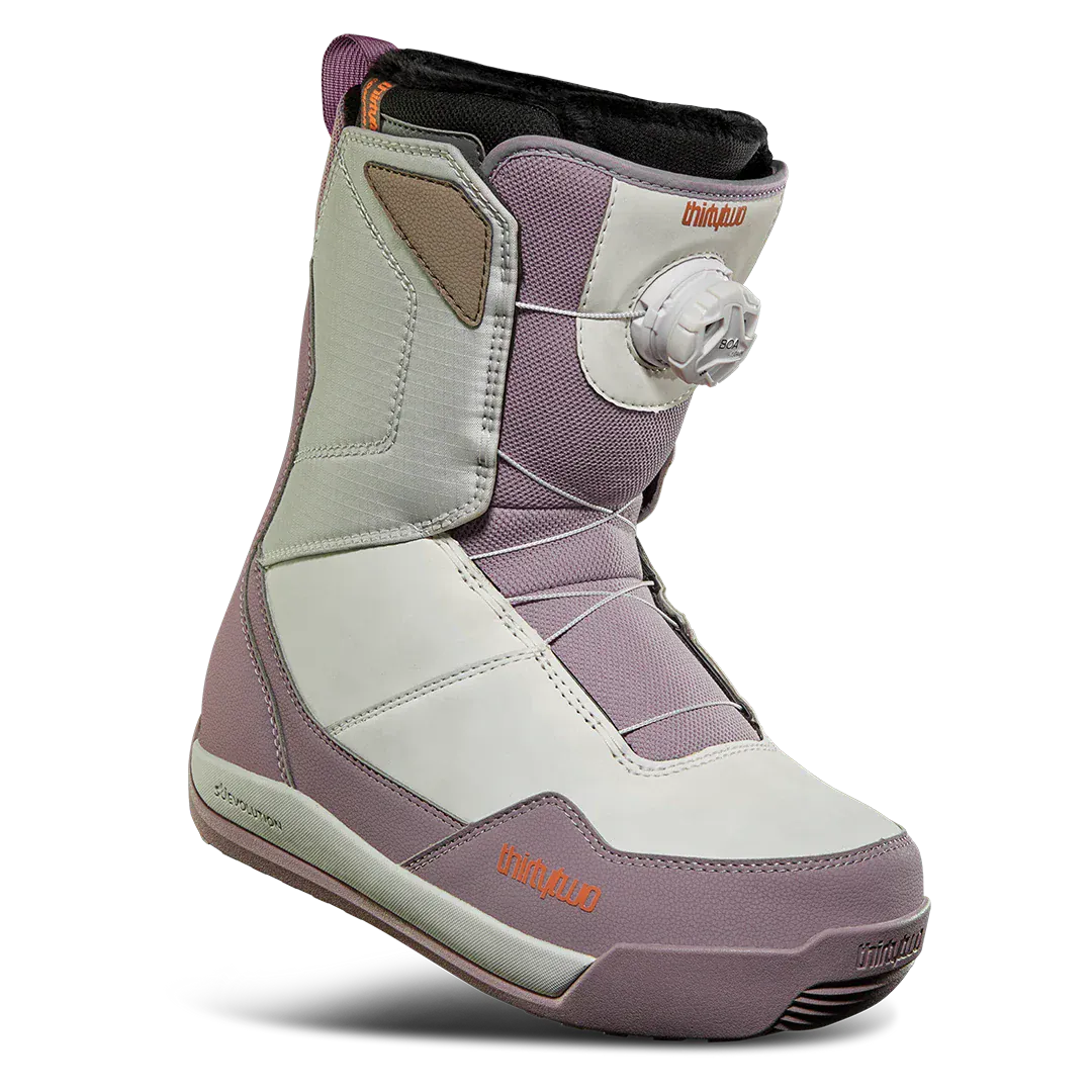Женские ботинки ThirtyTwo Shifty BOA Gray/Purple сезон 25/26