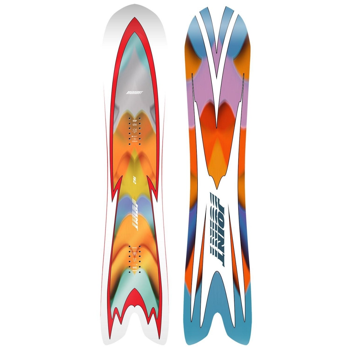 Сноуборд Joint Snowboards Breakout White FW24/25: честный обзор