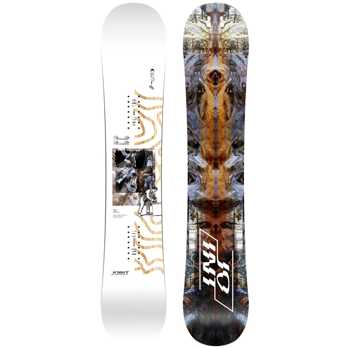 Сноуборд Joint Snowboards Woodworks FW24/25: обзор универсала