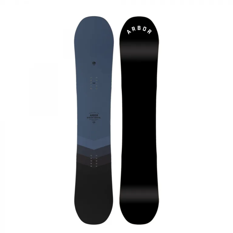 Arbor System Blue 25-26: мужская доска с рокером для Burton Channel