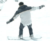 Первые уроки катания на сноуборде